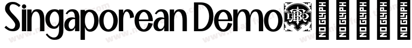 Singaporean Demo字体转换